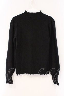 画像3: axes femme / マシンウォッシャプルニット F クロ O-26-03-29-037-AX-TO-YM-OS