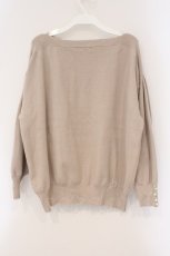 画像3: axes femme / バルーンスリーブニット M ベージュ O-26-03-29-040-AX-TO-YM-ZT064 (3)