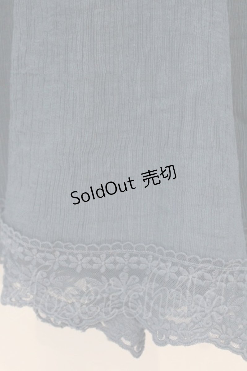 画像2: axes femme / 選べる着丈楊柳ワイドパンツ S ブルー O-26-03-29-049-AX-PA-YM-ZT093 (2)