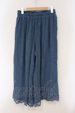 画像3: axes femme / 選べる着丈楊柳ワイドパンツ S ブルー O-26-03-29-049-AX-PA-YM-OS