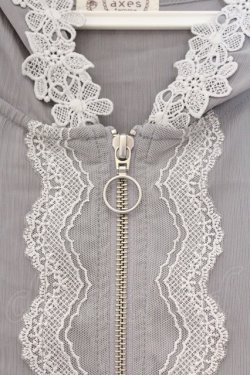 画像2: axes femme / ミドルシアーブルゾン M グレー O-26-03-29-061-AX-TO-YM-OS