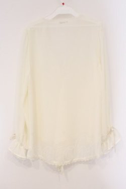 画像3: axes femme / イレヘムシフォンカーデ F アイボリー O-26-03-29-065-AX-TO-YM-OS