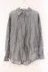 画像1: axes femme / サテンワイドシャツ  ライトグレー O-26-03-29-067-AX-BL-YM-OS (1)