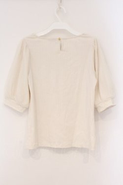 画像3: axes femme / ローズガーデンプルオーバー M シロ O-26-03-29-069-AX-TO-YM-OS