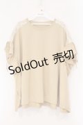 axes femme / レース配色チュニック F ベージュ O-26-03-29-077-AX-TO-YM-OS