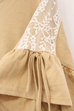 画像2: axes femme / レース配色チュニック F ベージュ O-26-03-29-077-AX-TO-YM-OS