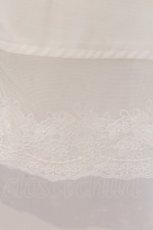 画像2: axes femme / 裾レース切替シャツチュニック M シロ O-26-03-29-084-AX-TO-YM-OS (2)