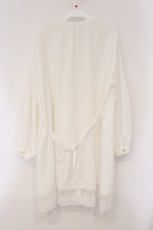 画像3: axes femme / 裾レース切替シャツチュニック M シロ O-26-03-29-084-AX-TO-YM-OS (3)