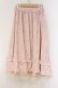 画像3: axes femme / ミニチュアローズ柄スカート F ピンク O-26-03-29-091-AX-SK-YM-OS (3)
