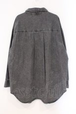 画像3: axes femme / リボンセットデニムシャツ F クロ O-26-03-29-101-AX-TO-OW-OS (3)
