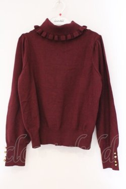 画像1: axes femme / タートルネックニット M ワイン O-26-03-29-012-AX-TO-YM-OS