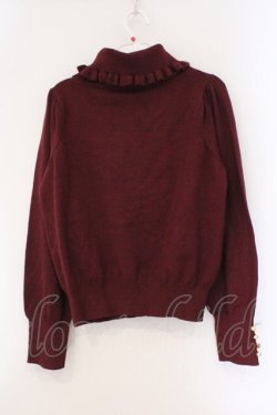 画像3: axes femme / タートルネックニット M ワイン O-26-03-29-012-AX-TO-YM-OS