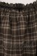 画像2: axes femme / チェック柄キャミワンピース F ブラウン O-26-03-29-027-AX-OP-YM-OS (2)