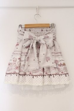 画像4: LIZ LISA / Whip Bear Home Cafe柄スカパン 0 ピンク O-26-03-31-032-LO-SK-OW-OS