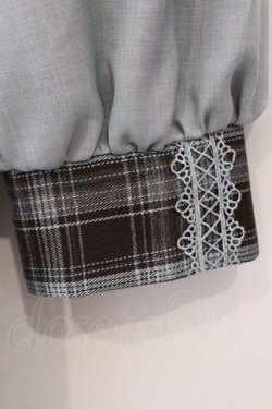 画像3: axes femme / バイカラーチェックワンピース  ミント O-26-03-31-033-AX-OP-IG-OS