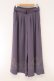 画像1: axes femme / リリー刺繍タック入ワイドパンツ  パープル O-26-03-31-034-AX-PA-IG-OS (1)