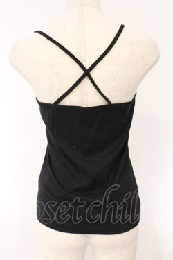 画像4: BPN / レース配色キャミソール M ブラック×ホワイト O-26-03-31-041-GO-TO-OW-OS