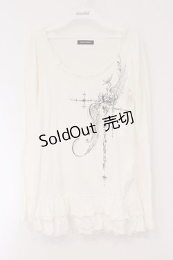 画像1: PEACE NOW / ウィングクロスptカットソー M オフホワイト O-26-03-31-044-PU-TO-OW-OS