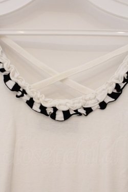 画像2: PEACE NOW / EATMEワッペンノースリーブチュニック M オフホワイト O-26-03-31-045-PU-TO-OW-OS