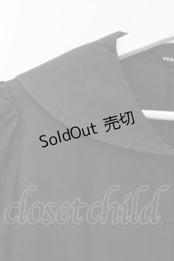 画像3: PEACE NOW / セーラーロングジャケット※状態難※ M ブラック O-26-03-31-046-PU-CO-OW-OS