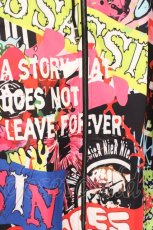 画像2: NieR Clothing / 転写ジップパーカー F コラージュマルチカラー O-26-03-31-049-PU-BL-OW-ZT0405M (2)