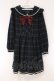 画像1: Secret Honey / チェック柄セーラーワンピース 2 グリーン O-26-03-31-052-CA-OP-IG-OS (1)