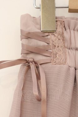 画像2: axes femme / 裾レースイレヘムスカート F ピンク O-26-03-31-055-AX-SK-OW-OS