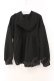 画像2: axes femme / バックフリルパーカープルオーバー M クロ O-26-03-31-1033-AX-TO-IG-OS (2)