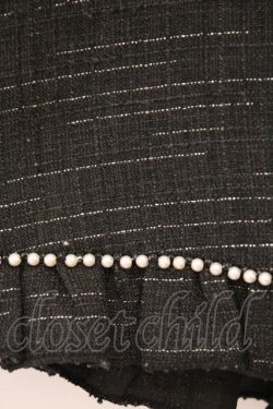 画像2: evelyn / パールラインショートパンツ  クロ O-26-03-31-1034-LO-PA-IG-OS