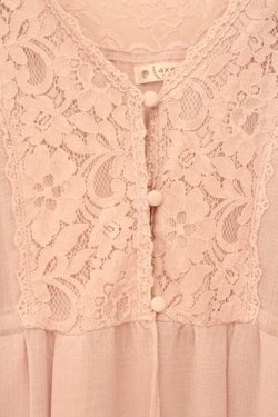 画像2: axes femme / 袖ドロストガウン M ピンク O-26-03-31-1005-AX-TO-OW-OS