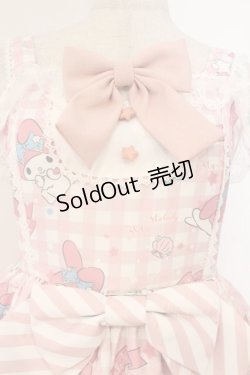 画像2: LOLITA他 / マイメロディジャンパースカート  ピンク×シロ O-26-03-31-1044-LO-OP-IG-OS