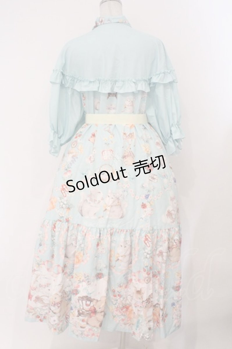 画像5: Royal Princess Alice / Animal Picnic Rendezvous　ワンピース ロング丈 ミント O-26-03-31-1045-LO-OP-IG-OS (5)