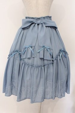 画像4: axes femme kawaii / ヴィンテージシフォンスカート M アオ O-26-03-31-1046-AX-SK-OW-OS