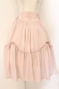 axes femme kawaii / ヴィンテージシフォンスカート M ピンク O-26-03-31-1047-AX-SK-OW-OS