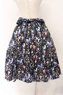 画像4: axes femme kawaii / ファンシーマリンスカート M クロ O-26-03-31-1048-AX-SK-OW-OS