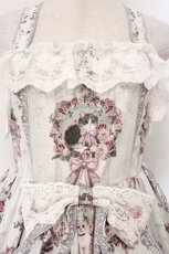画像2: Royal Princess Alice / Rococo Rose Catジャンパースカート  ミント O-26-03-31-1050-LO-OP-IG-OS (2)