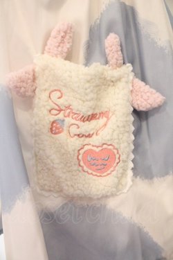 画像3: TaTaTa Lolita / モコモコ牛柄ジャンパースカート  サックス系 O-26-03-31-1052-LO-OP-OW-OS