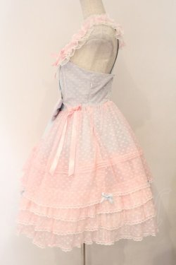 画像3: 吸吸猫 / ハートチュールジャンパースカート M ピンク O-26-03-31-1055-LO-OP-OW-OS