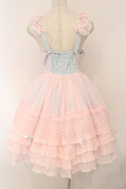 画像5: 吸吸猫 / ハートチュールジャンパースカート M ピンク O-26-03-31-1055-LO-OP-OW-OS