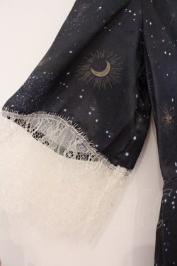 画像2: axes femme / 星座プリントナイトガウン M ネイビー O-26-03-31-1007-AX-OP-OW-OS
