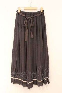 画像1: an another angelus / 裾ライン変形プリーツスカート F グレー O-26-03-31-1062-CA-SK-YM-OS