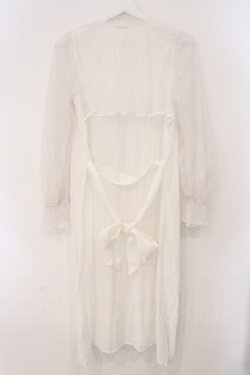 画像3: axes femme / チュールスリーブガウン M シロ O-26-03-31-1008-AX-TO-OW-OS