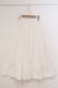 画像1: PINK HOUSE / 裾ピコフリル使いペチスカート  シロ O-26-03-31-1070-LO-SK-OW-OS (1)