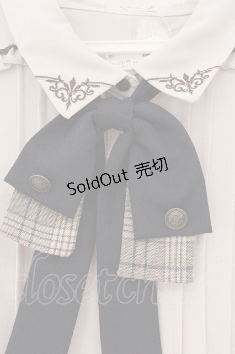 画像2: axes femme / リボンセットブラウス L ベージュ O-26-03-31-1016-AX-BL-IG-OS (2)
