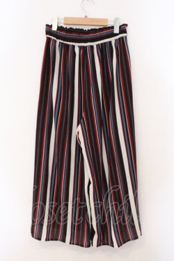 画像3: axes femme / ストライプガウチョパンツ M ネイビー×シロ×アカ O-26-03-31-1017-AX-PA-IG-OS