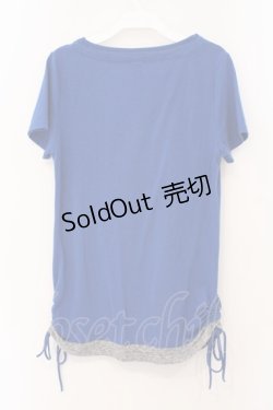 画像3: Rozen Kavalier / ZIP配色Tシャツ  ブルー×グレー O-26-03-31-1023-OO-TS-IG-OS