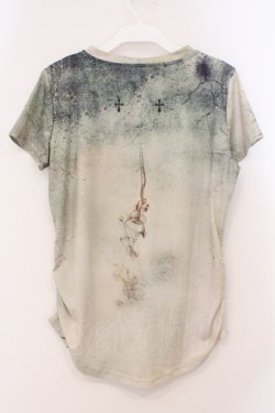 画像3: Ozz Croce / いかさんコラボフロントクロスTシャツ  グリーン O-26-03-31-1025-OO-TO-IG-OS