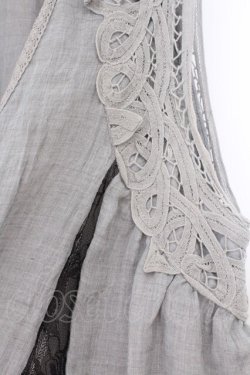 画像2: axes femme / フェリーク風ジレ F グレー系 O-26-03-31-1003-AX-TO-OW-OS