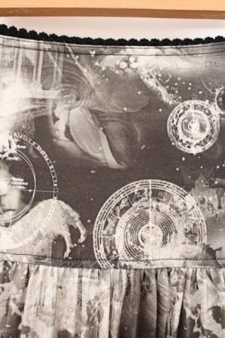 画像2: Ozz Croce / プリントプリーツスカート  ベージュ×ブラック系 O-26-03-31-1027-OO-SK-IG-OS