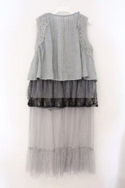 画像3: axes femme / フェリーク風ジレ F グレー系 O-26-03-31-1003-AX-TO-OW-OS